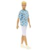 Barbie-Ken Fashionistas-Poupée blonde avec t-shirt cactus HJT10 – Image 6