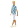 Barbie-Ken Fashionistas-Poupée blonde avec t-shirt cactus HJT10 – Image 2