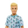 Barbie-Ken Fashionistas-Poupée blonde avec t-shirt cactus HJT10 – Image 4