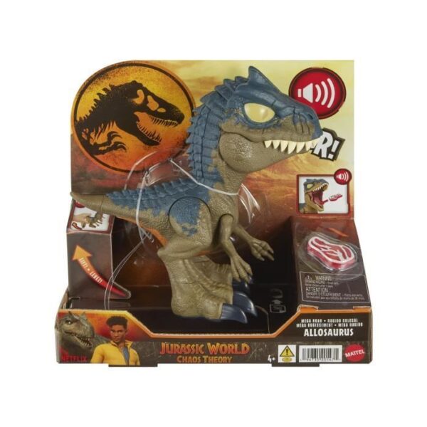 Jurassic World : Chomp-Allosaurus Méga Rugissement-figurine de dinosaure HVB45