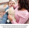 Fisher-Price-Mon Lapin Câlin - Peluche veilleuse - Jouet d'éveil - HXG97 – Image 5