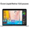 Apple - 13,6'' MacBook Air M2 - RAM 16Go - Stockage 256Go - CPU 8 coeurs - GPU 8 coeurs - Argent – Image 4