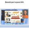 Apple iMac 24 ecran retina 4,5K 512Go SSD 24Go RAM Puce M4 CPU 10 coeurs GPU 10 coeurs Bleu (2024) – Image 4