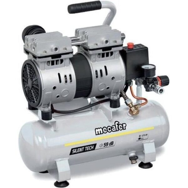 Compresseur silencieux - MECAFER - 425513 - 6L - 0
