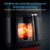 Friteuse a air chaud sans huile - MD 11780 - Température jusqu'a 230 °C - 10 programmes - 5 L - 1500 Watt – Image 3