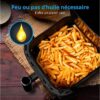 Friteuse a air chaud sans huile - MD 11780 - Température jusqu'a 230 °C - 10 programmes - 5 L - 1500 Watt – Image 4