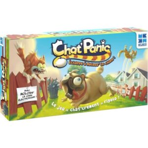 Jeu de société - MEGABLEU - Chat'Panic - Avance ton chat
