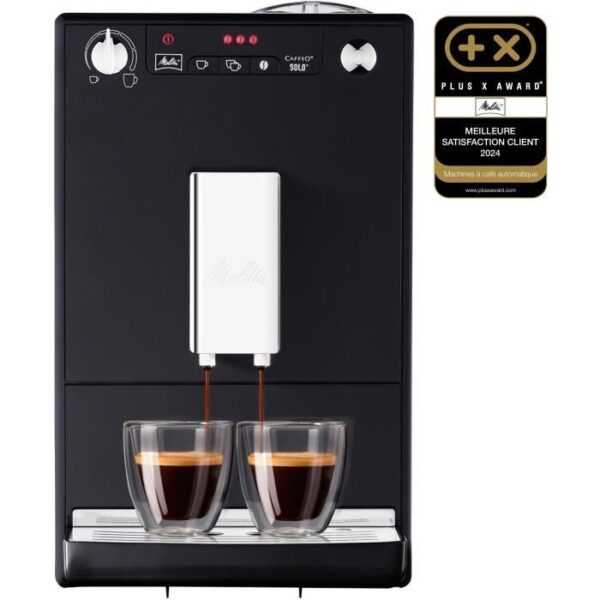 Machine a café broyeur a grain - Melitta - Solo - Noir