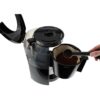 Cafetiere filtre MELITTA - Look IV Therm Selection 1011-12 Noir/Acier Brossé - 8 tasses - Systeme anti-gouttes – Image 4