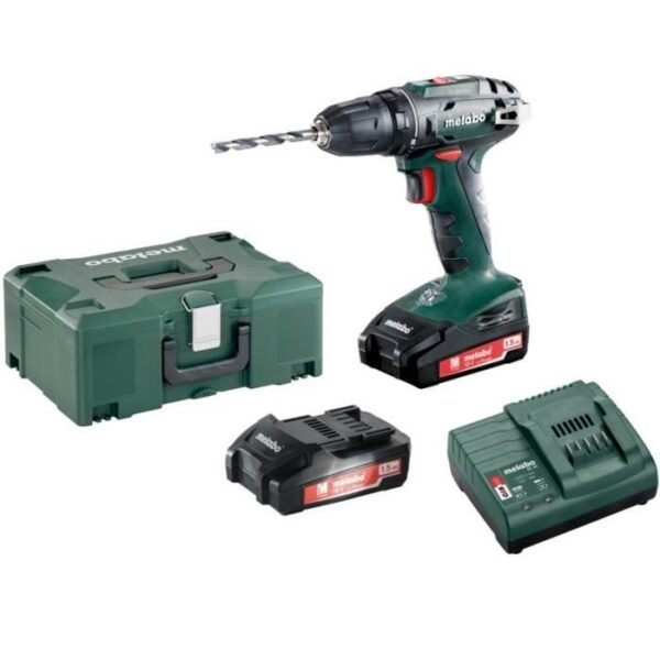 Perceuse visseuse - METABO - BS 18 - 18V - 2 batteries 1