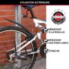 Antivol Vélo U - MASTER LOCK - 8195EURDPROCOLWR - Acier Cémenté, Clé, Rouge – Image 4