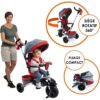 Tricycle évolutif pliable MONDO On & Go Moovi Explore - Rouge – Image 2