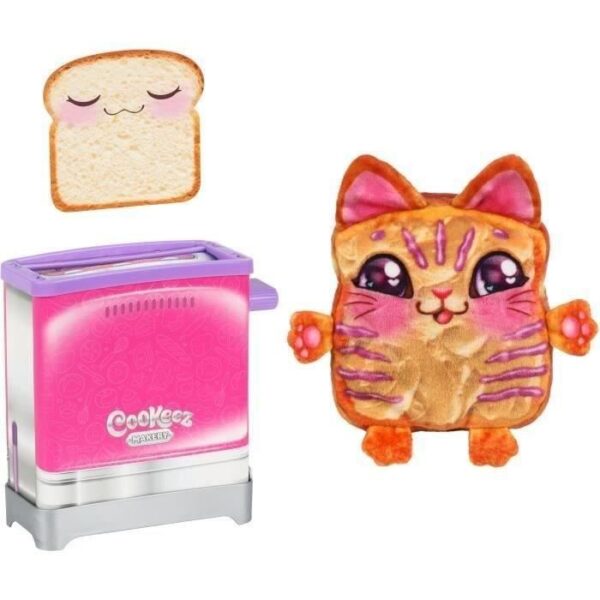 Toasty Treatz - MOOSE TOYS - COOKEEZ MAKERY - Peluche parfumée en forme de toast