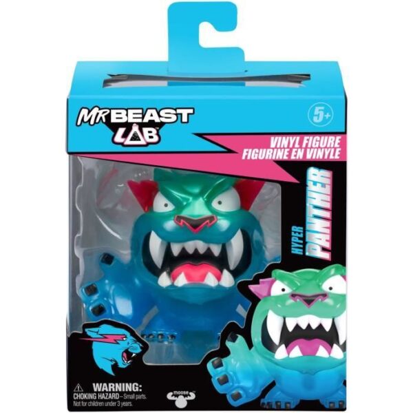 Figurine Vinyle - MOOSE TOYS - Panthere Camo Mr. Beast Lab - 8