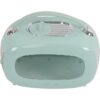 Caisse de transport - M PETS - SIXTIES Classic - Poignée - Sac a dos - Ouverture arriere - 5 kg max - Bleu – Image 5