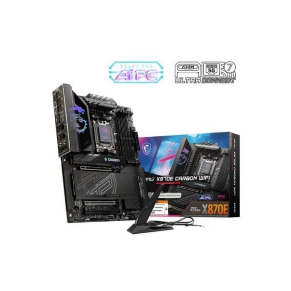 Carte mere - MSI - MPG X870E CARBON WIFI - Wi-Fi 7