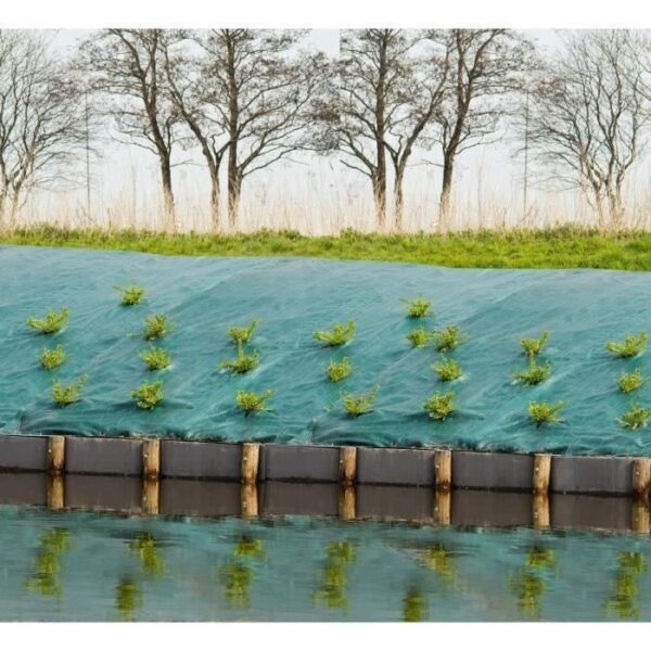 Toile de paillage paysages verte 2 x 5 m
