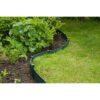 Bordure de jardin en polypropylene NATURE - Epaisseur 3 mm - H 15 cm x 10 m - Vert – Image 2