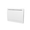 Radiateur électrique fixe a inertie seche céramique 1000W OCEANIC Rubis - Design galbé - Blanc - NF – Image 3