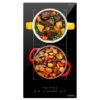 Domino induction encastrable - OCEANIC - OCEATI2Z2BF - Flex 2 feux - 3600 W - Noir – Image 5