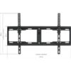 ONE FOR ALL WM4621 Support mural inclinable pour écran de 81 a 229 cm (32 a 90) - Poids max : 100kg – Image 3