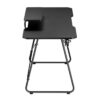 Bureau Gaming OPLITE ATIKA T10 XL Noir - Plateau en mélaminé et pietement en acier noir – Image 3