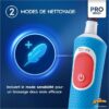 Brosse a dents électrique Oral-B Pro Kids 1 Manche Marvel Spider-Man, 1 Brossette, 3 Ans et Plus – Image 4