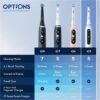 Oral-B iO 5 Lot De 2, Brosses a Dents Électriques Noire et Blanche, 2 Brossettes – Image 6