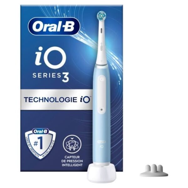 Oral-B iO 3S Brosse a Dents Électrique Bleue