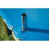 Bâche d'hiver et de sécurité pour piscine bois UBBINK Octogonale 360 - Bleue - Epaisseur 550gr – Image 3