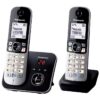 Téléphone sans fil duo PANASONIC KXTG6822 avec réduction de bruit et blocage sélectif – Image 2