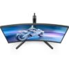 Écran PC - PHILIPS - Evnia 27M2C5200W - 27 FHD - Dalle incurvée Fast VA - 280Hz - 0,3ms - HDMI/DP - Noir – Image 5