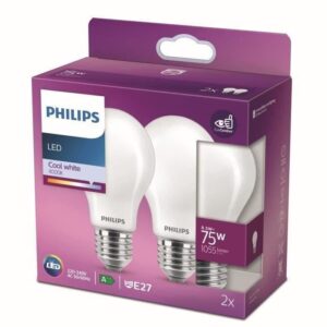 Philips ampoule LED Equivalent 75W E27 Blanc froid non dimmable