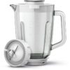 Blender - PHILIPS - Serie 3000 HR2291/20  Blanc  Bol en verre capacité 1.25L  2 vitesses  600W – Image 3