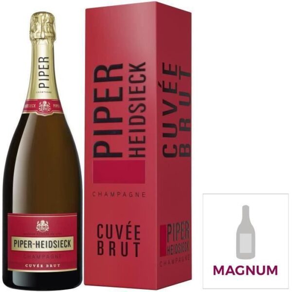 Champagne Piper Heidsieck Brut avec étui - Magnum 1