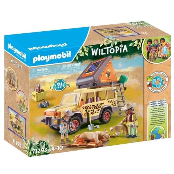 PLAYMOBIL 71293 Explorateurs avec véhicule tout terrain