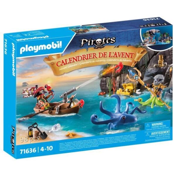 PLAYMOBIL 71636 Calendrier l'Avent Pirate