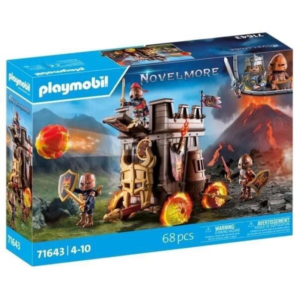 PLAYMOBIL 71643 Char de combat avec canon des Burnham Raiders