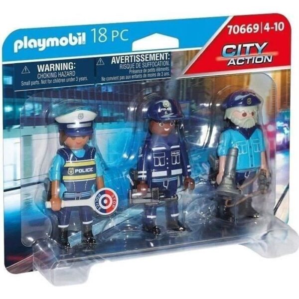 Playmobil 70669 Equipe de policiers