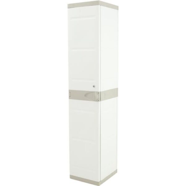 Armoire haute vestiaire PLASTIKEN - 1 porte