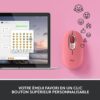 Souris - Sans fil - Logitech - Pop Mouse - avec Emoji - Rose – Image 3