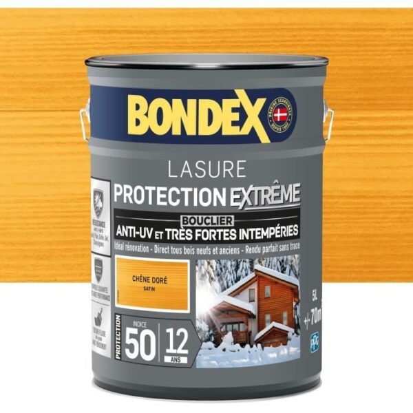 BONDEX Lasure lasure ind 50 / 12 ans 5l