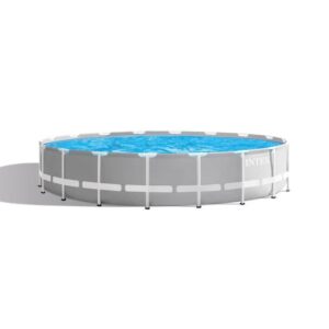 Kit Piscine hors sol tubulaire INTEX - Pris Frame - 549 x 122 cm - Ronde (Pompe