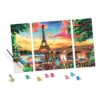 CreArt Paris format triptyque 80x50cm - Peinture par numéros  Des 12 ans  Ravensburger - 20134 – Image 2