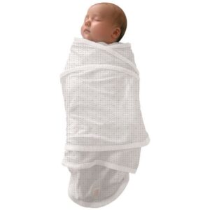 Couverture Miracle Leaf/biais Blanc - RED CASTLE - Coton - Mixte