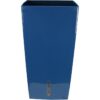 Bac a fleurs carré RIVIERA EVA NEW HAUT - Plastique - 69x69 cm- Bleu – Image 2
