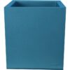 Bac a fleurs carré RIVIERA GRANIT - Plastique - 40x40 cm - Bleu – Image 2