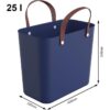 Cabas - Mpets - ALBULA - 25L - Bleu Iris - 100% Recyclable - BPA Free – Image 3