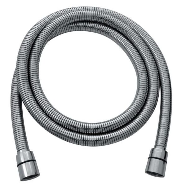 Flexible de douche - ROUSSEAU - double agrafage en inox chromé - extensible 1