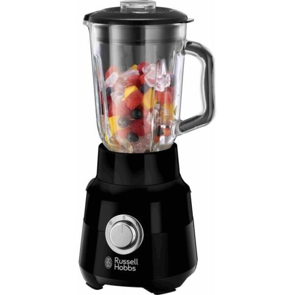 Blender - RUSSELL HOBBS - Matte Black 24722-56 - 650 W - Noir mat - Bol verre 1